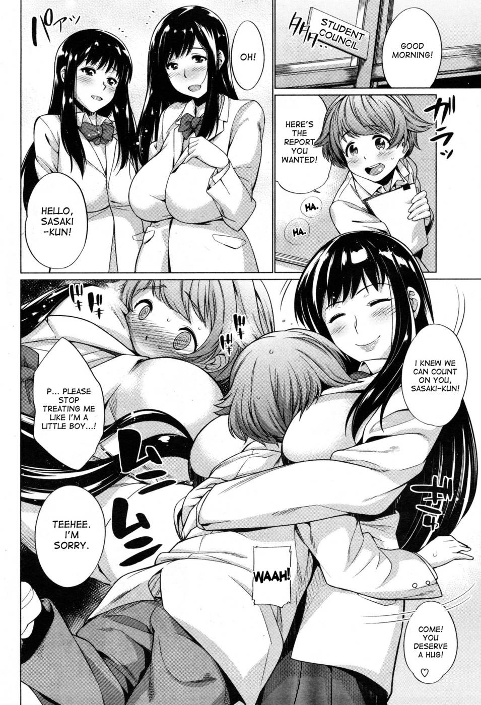 Hentai Manga Comic-Twin Face-Read-2